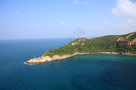 高角观泰国惊人的海景 广受欢迎的沙滩假期气候旅游天空风景热带岩石海滩冲浪视角图片