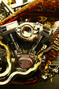 引擎细节合金巡航技术发动机摩托文化运输自行车展大灯速度图片
