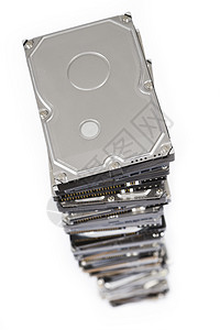 硬盘驱动器堆叠焦点记忆完整性计算机信息电脑内存安全电子产品对象图片