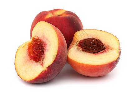 桃桃堆油桃季节水果橙子果汁食物花园营养重量叶子图片