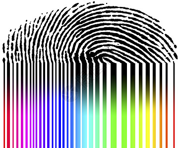 指纹和条码准入测定技术痕迹关键词访问手指白色安全密码图片