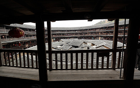 福建图卢中国特殊建筑寺庙世界客家地球农村旅行文化艺术砖块建筑学图片