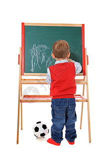 可爱的幼儿管理器Name绘画教育婴儿黑板草稿孩子们素描白色涂鸦粉笔图片