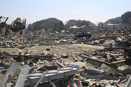 东日本大地震事件碰撞悲哀力量灾难海啸损害图片