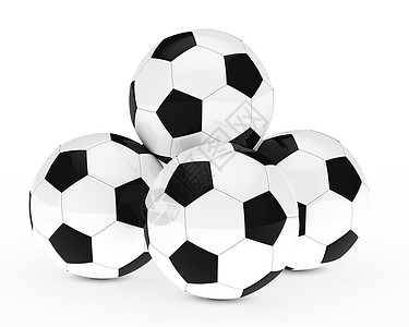 许多足球卡通片游戏黑色背景圆形运动五边形时间广告世界图片