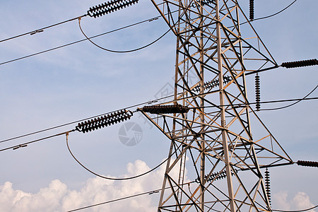 高压电极技术邮政桅杆网络接线工程发电机力量基础设施电压图片