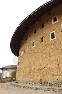 永垂不朽瓷砖土壤土楼建筑住宅砖块学校地球风景客家图片