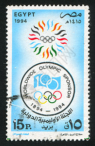 奥林匹克标志火焰古董邮戳游戏数字比赛邮资运动邮件明信片背景图片