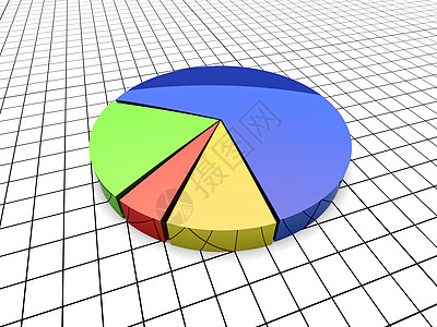 饼图商业图表统计成功营销金融数字馅饼销售生长背景