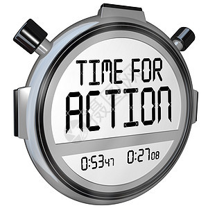 行动停止观察时钟要求法案 的时间图片