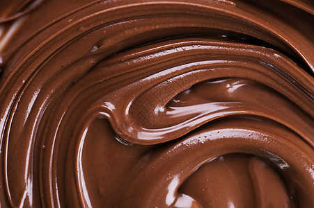 白纸质感巧克力材料墙纸漩涡液体螺旋曲线可可烹饪美食甜点背景