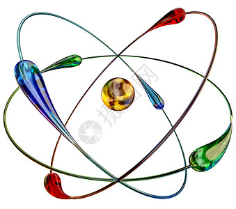 冷聚变核反应渲染技术智慧物理电子力量燃料化学材料圆圈图片