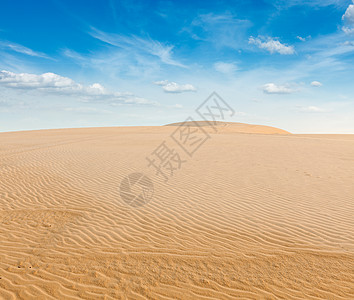 日出时白沙丘 越南梅内阴影沙丘沙漠土地太阳风景灯光图片