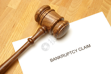 破产文书经济信用金融法庭合同碰撞失败法律法官图片