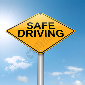 安全驾驶概念旅行冒险天空插图碰撞车辆危险汽车注意力路标图片