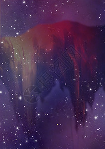 空间恒星和星云场地沉思想像力艺术视频星系动画数字化天文学灰尘图片