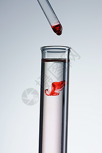 试剂滴水滴实验生物技术化学品药品实验室药店白色液体背景图片
