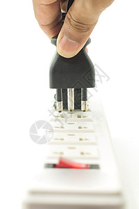 插入消耗电源线接线压力电子环境成本插头活力用电高清图片