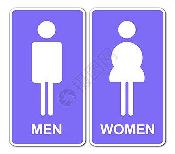 男 女洗手间标志信号夫妻男人女孩插图女士性别卫生身体休息图片