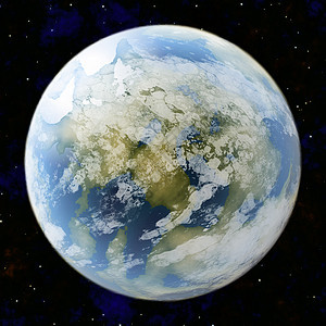 外星人星球海洋银河宇宙天文学全球星云天空月亮行星星际背景图片