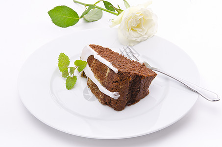巧克力蛋糕咖啡磨砂甜点蜡烛生日馅饼厨房沙漠玫瑰食物图片