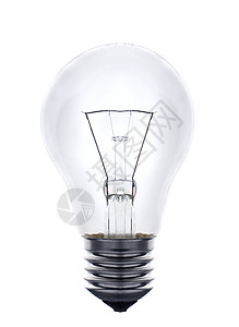 爱迪生灯泡图像白色的高清图片