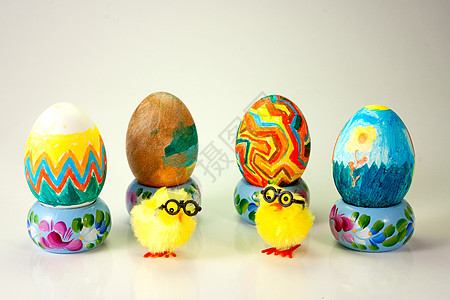 油漆的复活节鸡蛋 - 2图片