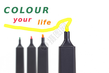 用彩色的亮点来描绘你的生活!图片