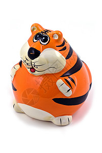 老虎动物孩子风格宠物陶瓷胡子猫咪制品塑像玩具图片