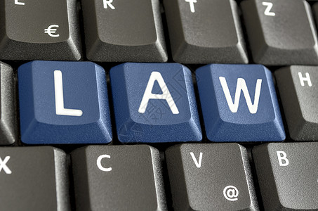 Word Law 写在计算机键盘上图片