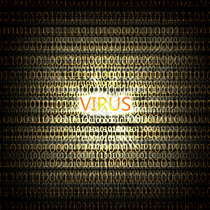 计算机病毒符号木马感染恶意笔记本疾病电脑风险危险犯罪技术图片