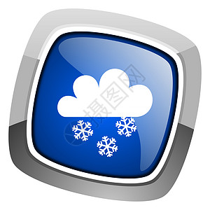 雪雪图标气氛钥匙预测晴雨表气象互联网按钮蓝色风暴天气图片