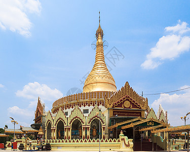 缅甸仰光卡巴阿耶塔塔缅甸金子宗教旅游钻石旅行建筑学宝塔考古文化寺庙图片