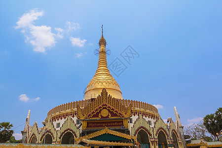 缅甸仰光卡巴阿耶塔塔缅甸宝塔世界旅行文化钻石遗产佛塔寺庙宗教建筑学图片