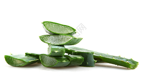 Aloe 阴阳叶子绿色果汁肉质芦荟汁皮肤白色治愈药品芦荟图片