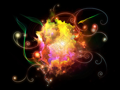 设计星云的卸载螺旋对称宇宙元素黑色漩涡想像力作品图片