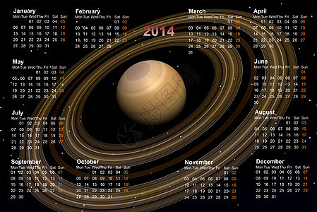 2014年日历假期插图办公室季节电脑商业正方形庆典日记时间图片