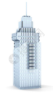 现代建筑公寓白色商业玻璃财产摩天大楼办公室建造银行公司图片