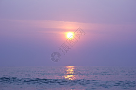 沙滩22号太阳升起图片