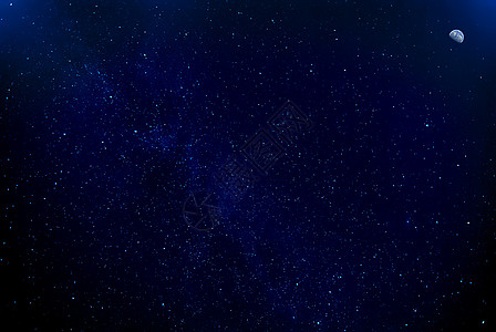 充满星云和星系的宇宙星星天空星座墙纸银河系黑暗蓝色黑色图片