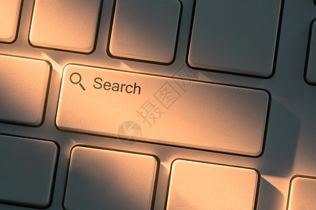 特写搜索按钮的键盘键盘背景图片