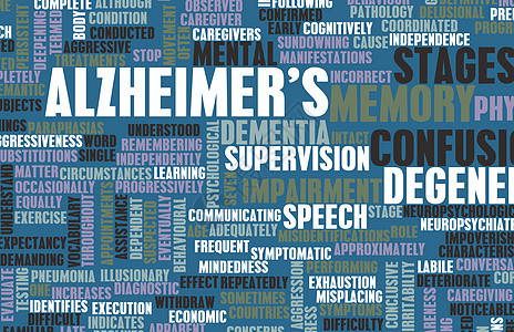 阿尔茨海默氏病卫生诊断药品困惑疾病老年健康头脑心理状况图片