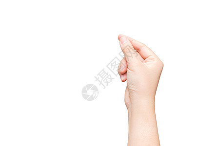 手持假冒卡片手势白色空白灰色商业解决方案手腕展示手指信号图片