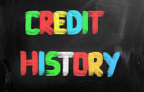信用史历史概念开支预算信誉度抵押评分银行记录金融现金经济图片