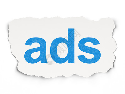 广告公司营销概念 关于文件背景的广告宣传创造力战略客户活动报纸网络公司公关蓝色背景