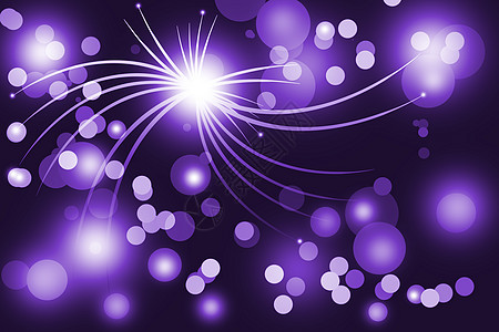 紫色的抽象线条 带闪光背景曲线星星墙纸魔法网络季节性带子季节辉光横幅图片