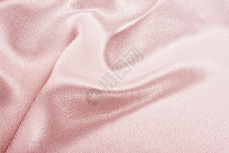 粉丝丝纺织品粉色帆布窗帘布料曲线织物奢华投标涟漪图片