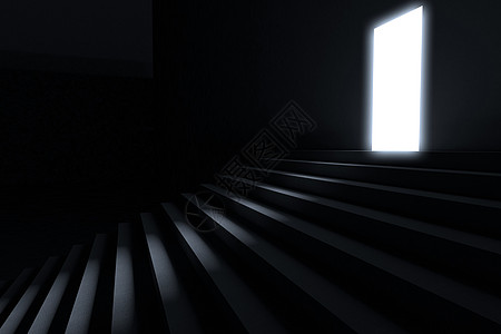 在黑暗中走向光明的步伐阴影计算机数字脚步绘图楼梯领导图片