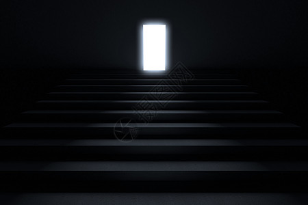 在黑暗中走向光明的步伐脚步计算机绘图数字阴影领导楼梯图片