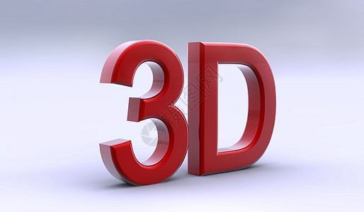 红色 3D图片